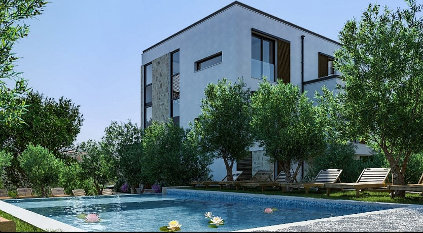 One bedroom apartment in Tivat with sea view